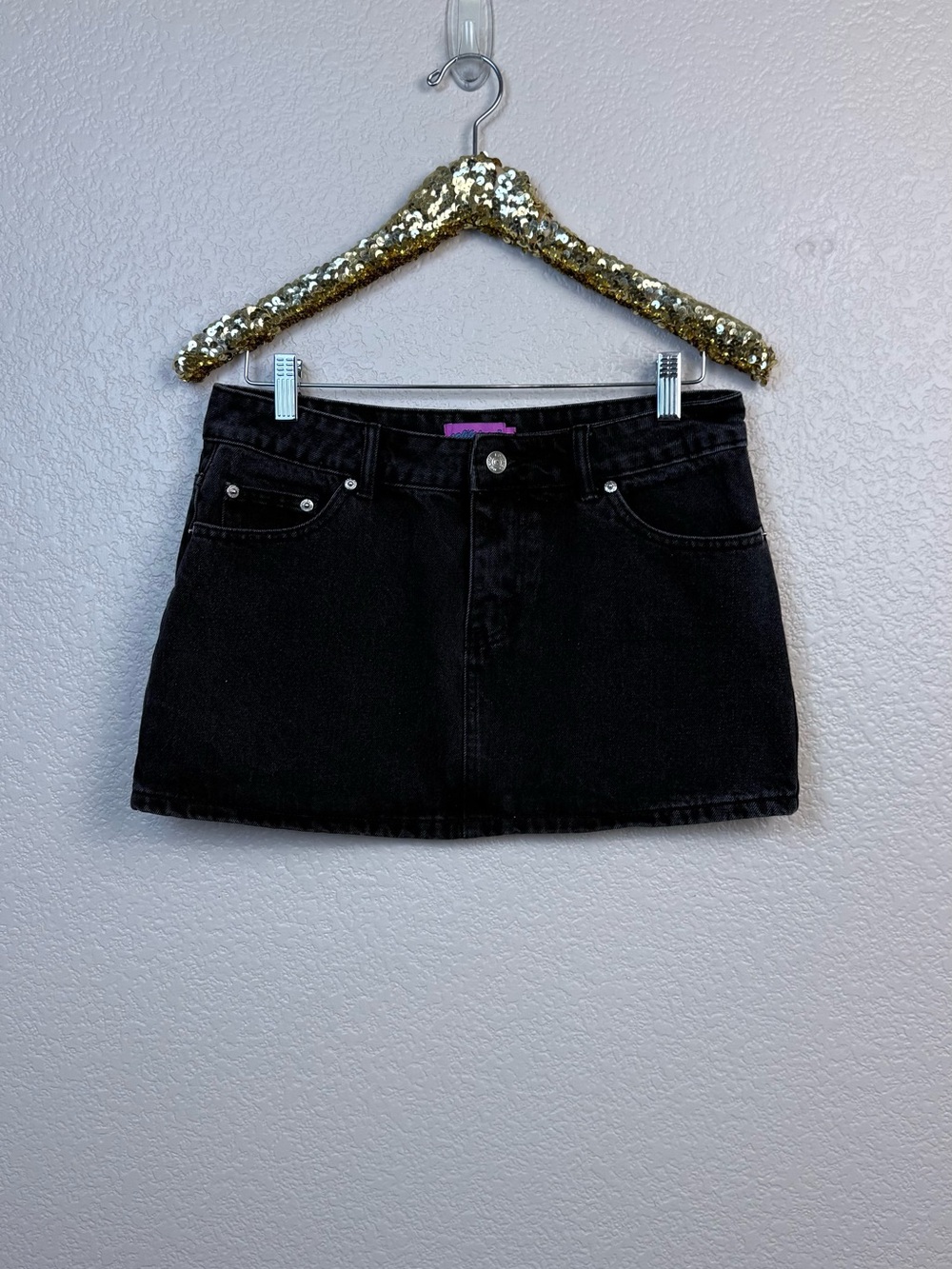 Edikted • Chiara Denim Micro Skirt
